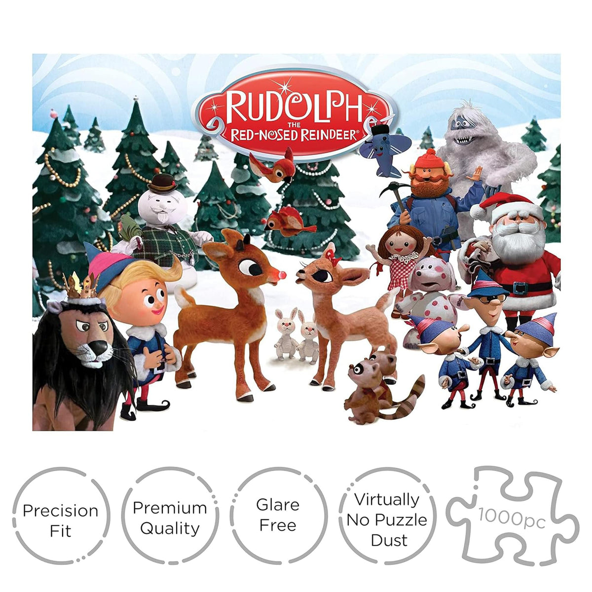 Rudolph The Red-Nosed Reindeer 1000 Piece Jigsaw Puzzle