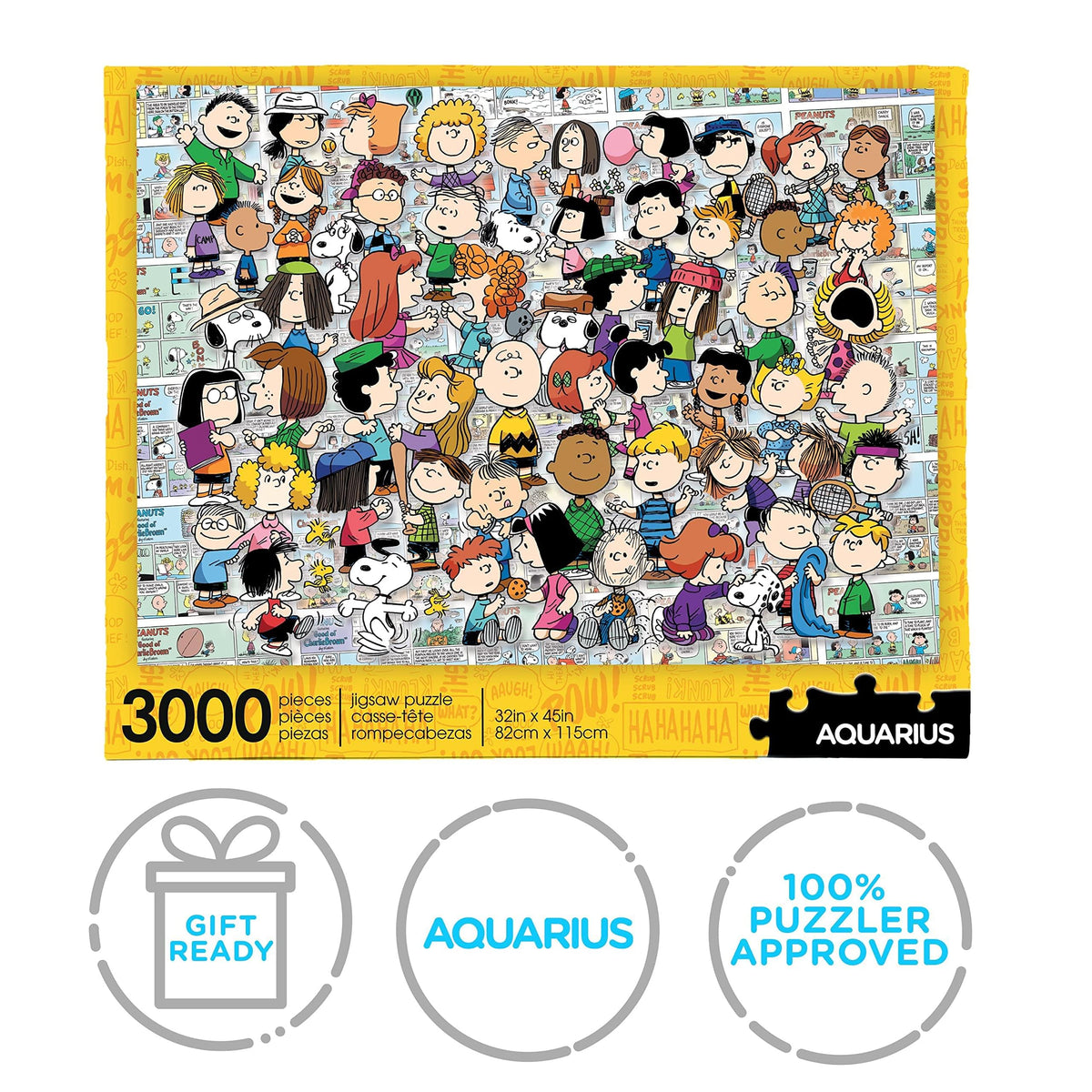 Peanuts Cast 3000 Piece Jigsaw Puzzle