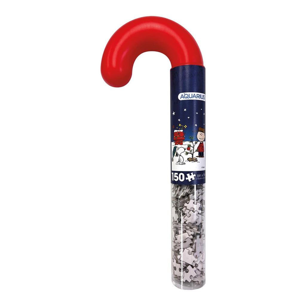 Peanuts Charlie Brown Christmas 150 Piece Candy Cane Micro Jigsaw Puzzle