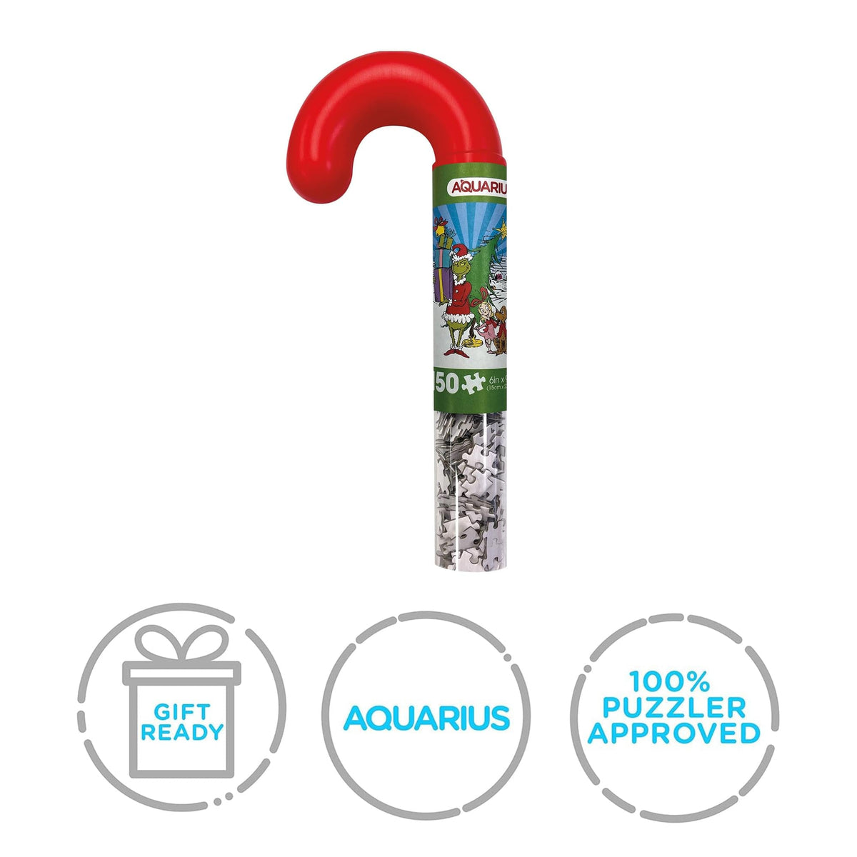 The Grinch 150 Piece Candy Cane Micro Jigsaw Puzzle