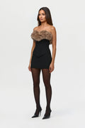 Suiting High Waist Mini Skirt