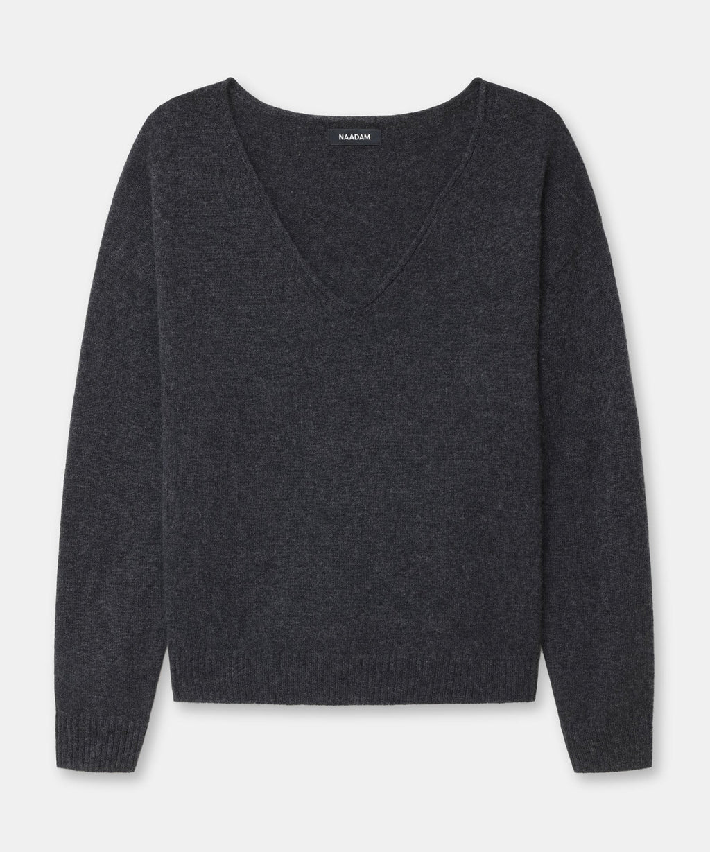 Lightweight Cashmere V-Neck Sweater