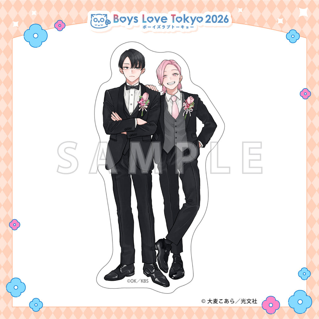 Nomi Senpai no Benmei - Boys Love Tokyo 2026 Die-Cut Stickers