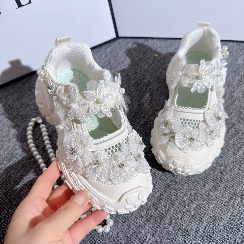 Baby Girls Summer Sneakers Flower Princess Sandals