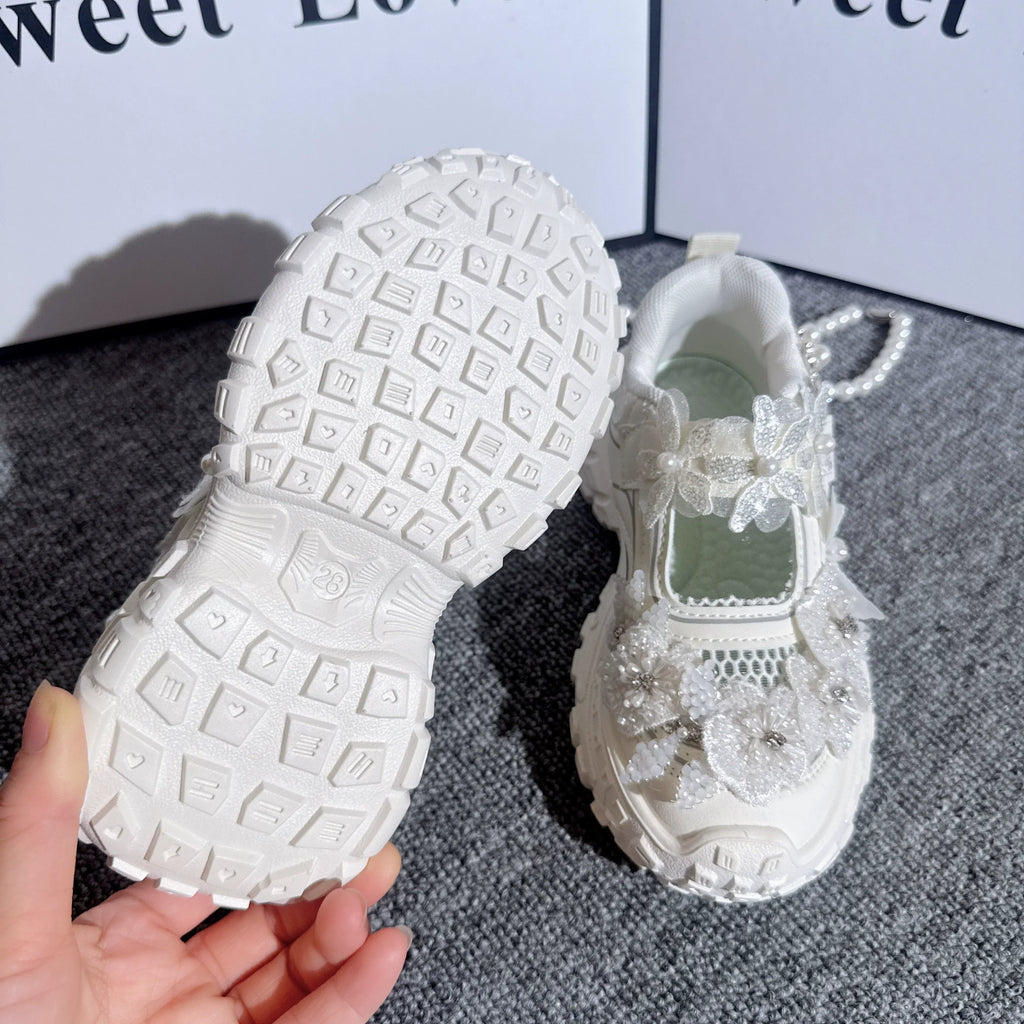 Baby Girls Summer Sneakers Flower Princess Sandals