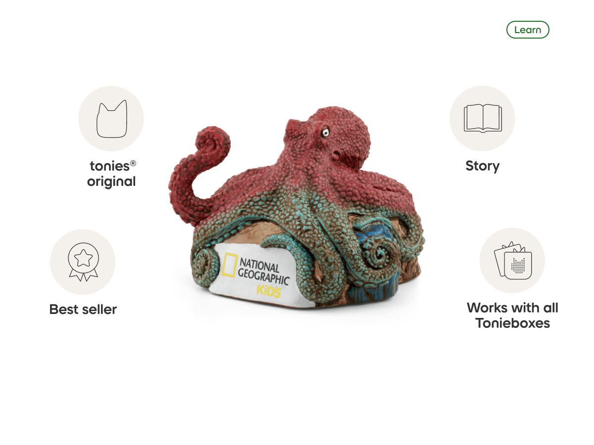 National Geographic Kids: Octopus Tonie