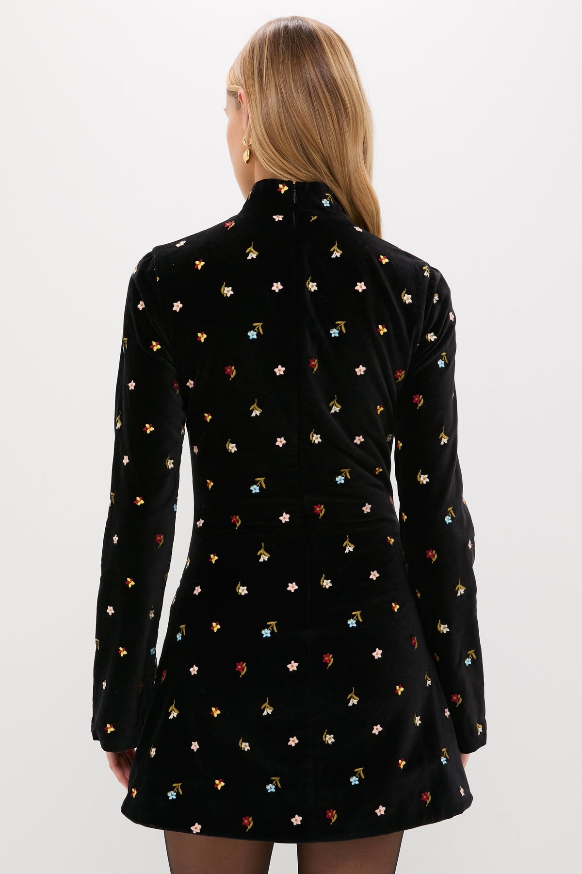 Black Onyx Romy Bouquet Dress