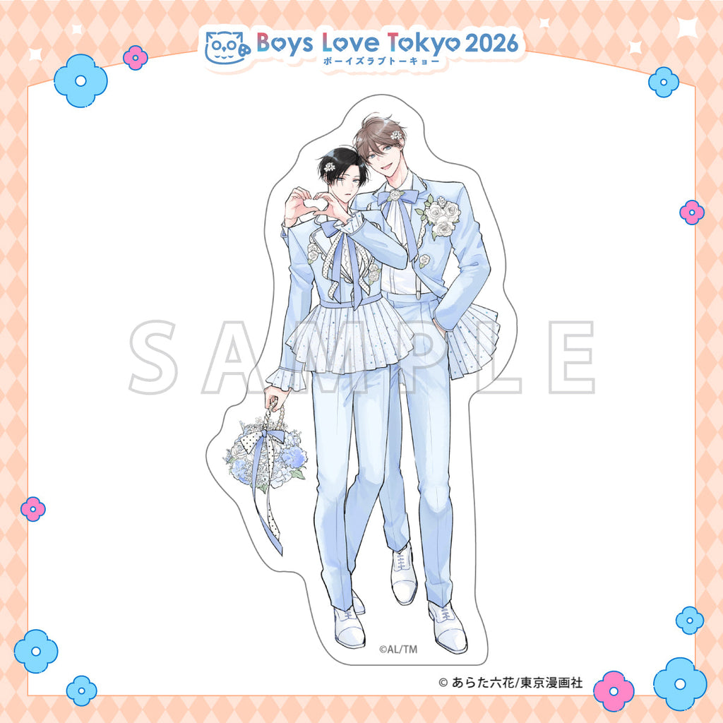 Oni Joshi Gokudera-san wa Abakaretai - Boys Love Tokyo 2026 Die-Cut Stickers