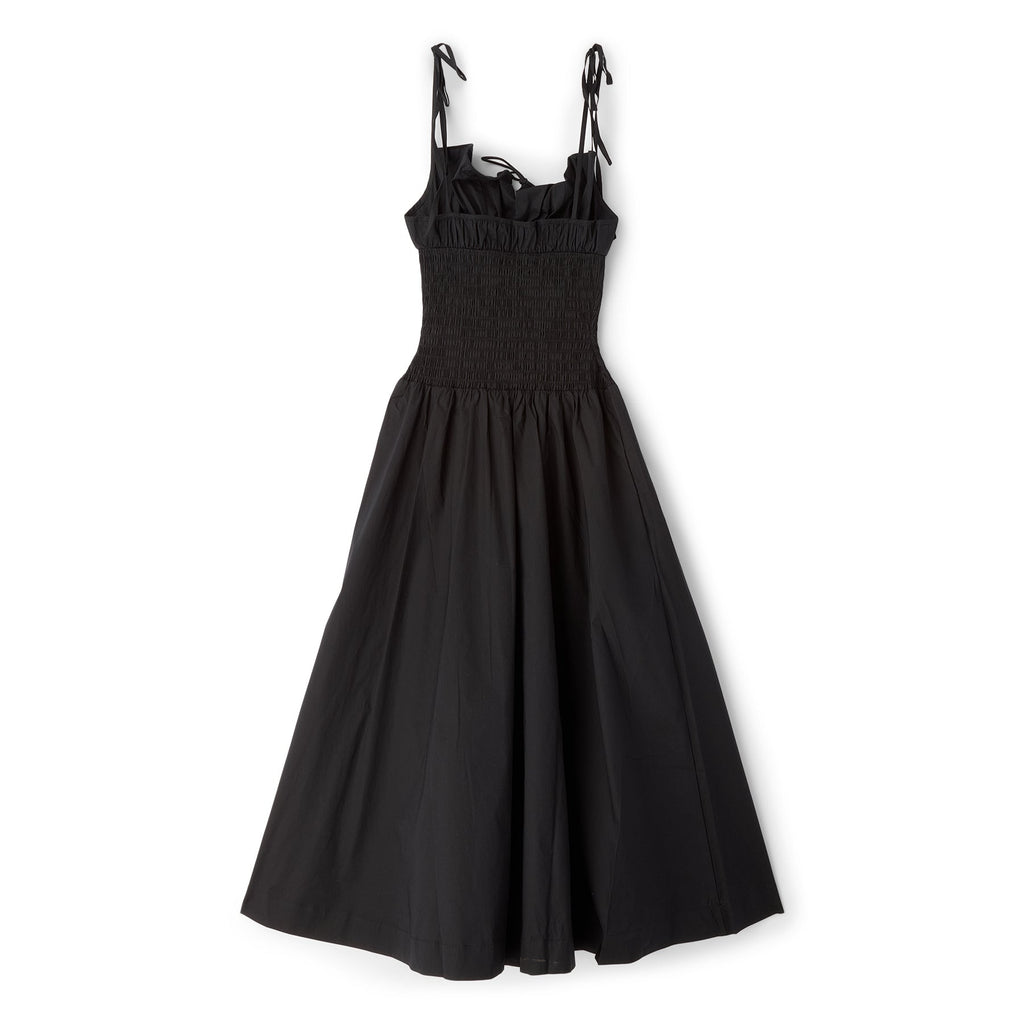Danielle Guizio Lura Midi Dress (Black)