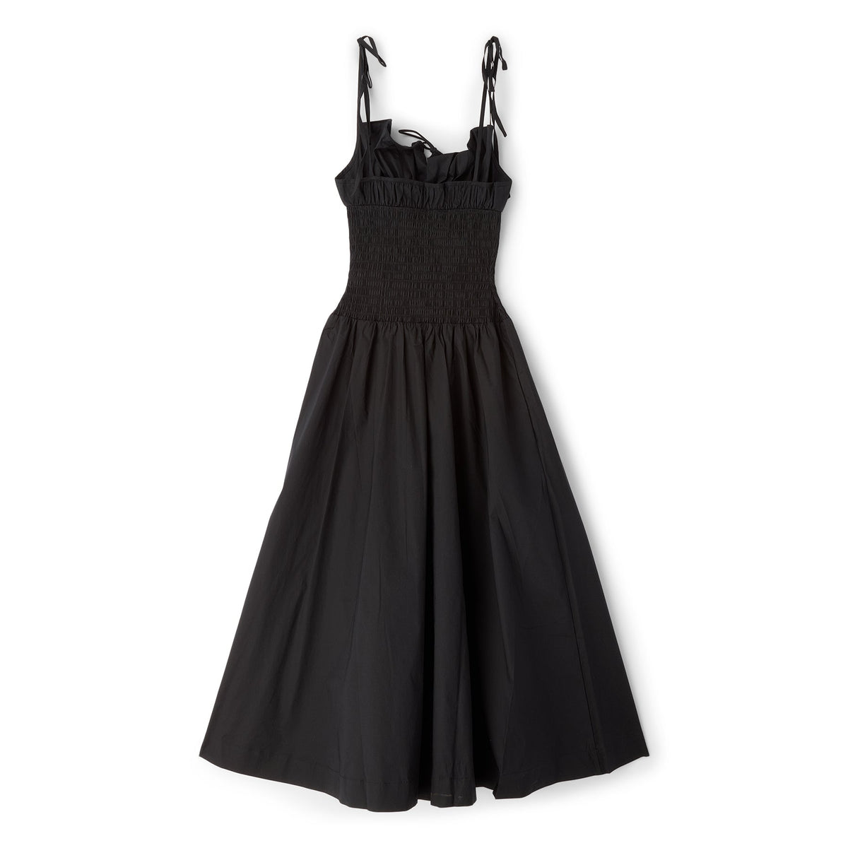 Danielle Guizio Lura Midi Dress (Black)