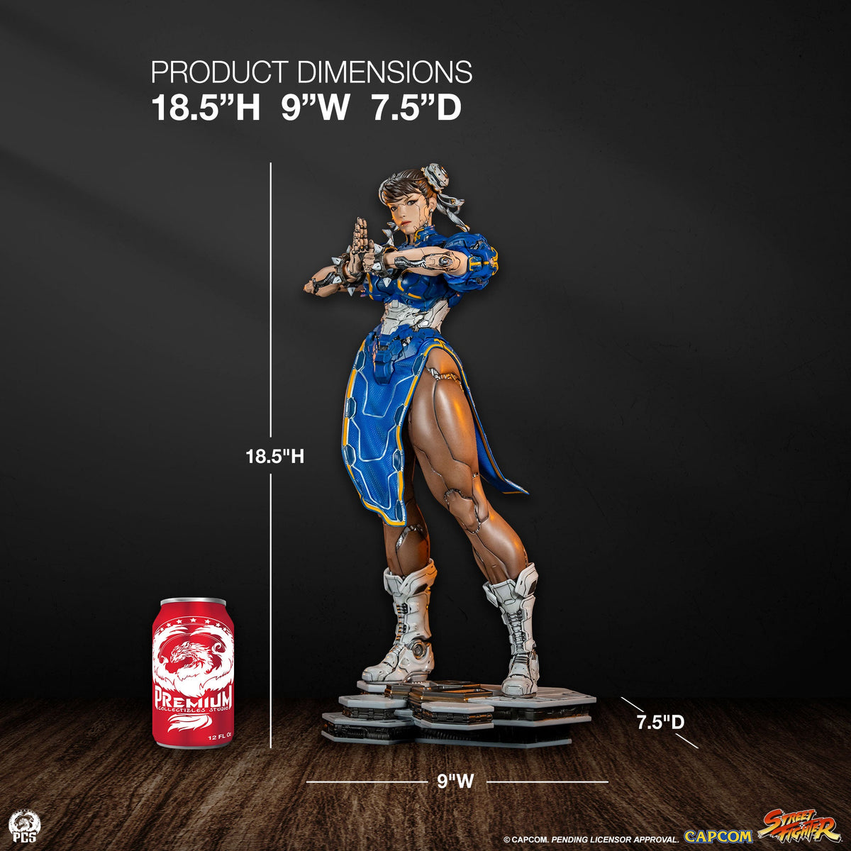 Street Fighter: Chun-Li 1:4 Scale Android Statue