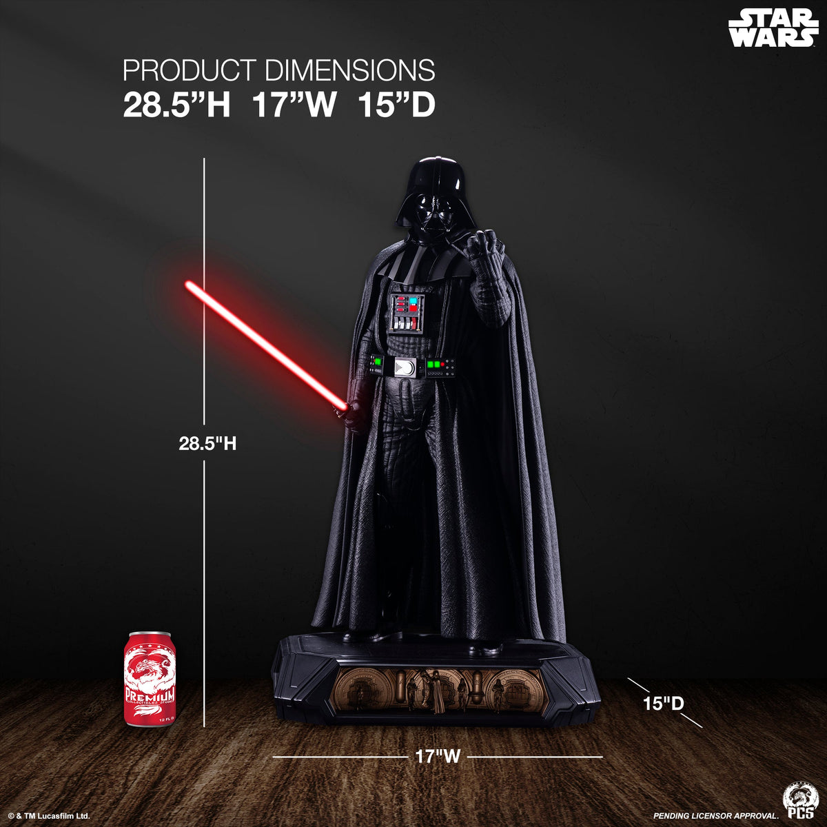Star Wars A New Hope: Darth Vader 1/3 Scale