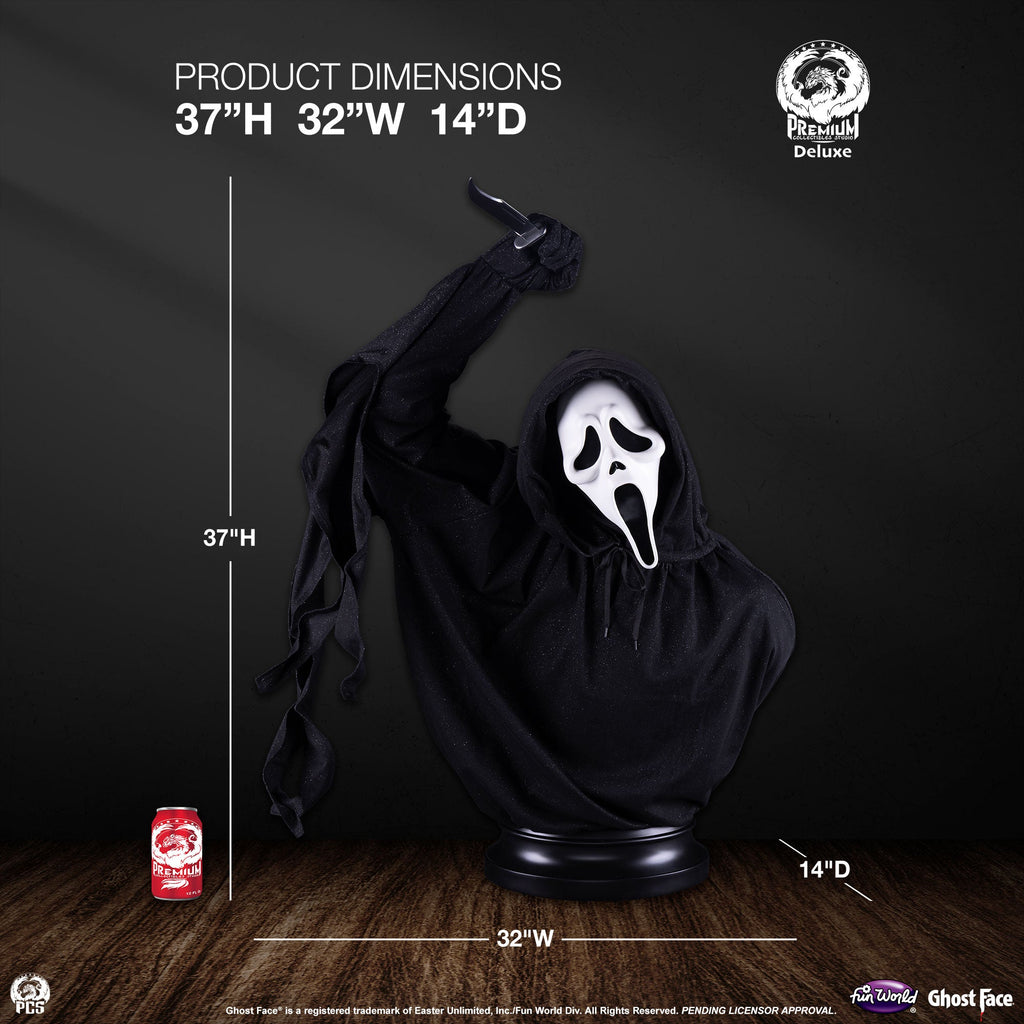 Scream: Ghost Face Deluxe Edition Life-Size Bust