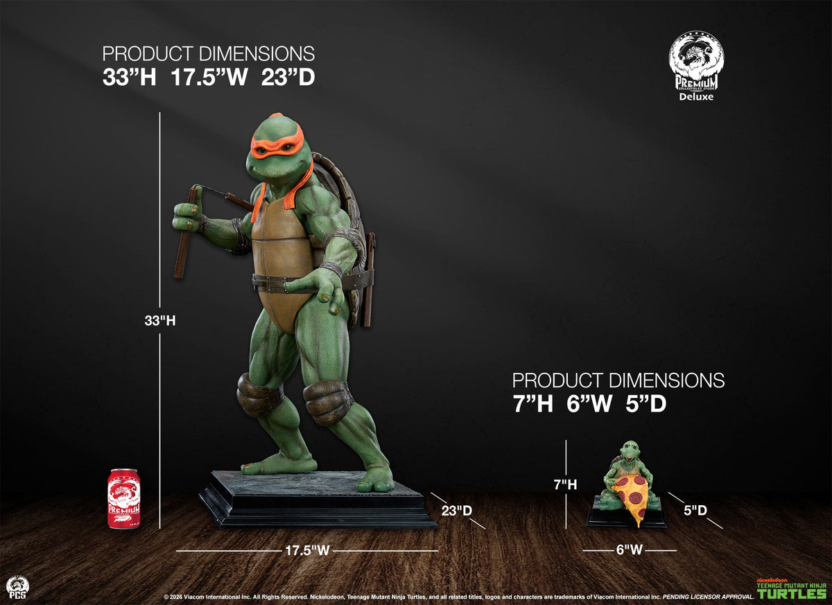 Teenage Mutant Ninja Turtles (1990): Michelangelo 1/2 Scale Deluxe Edition