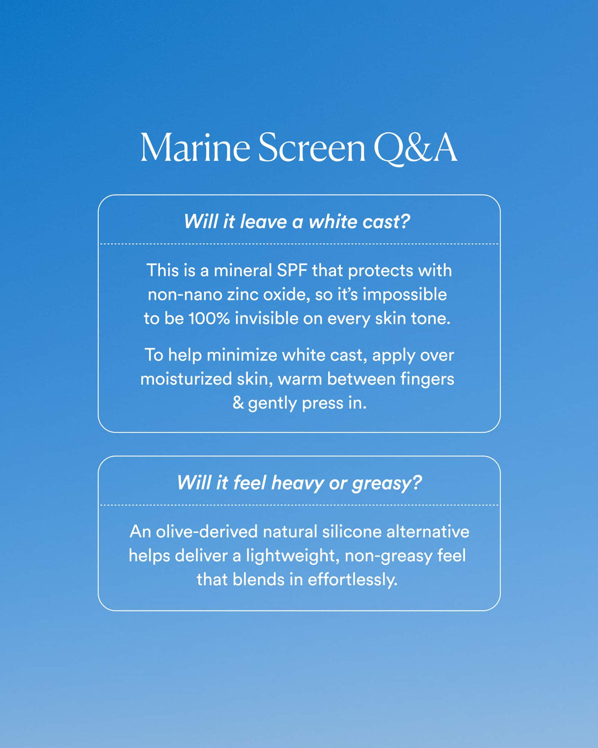 Marine Screen SPF 50 Mineral Sunscreen