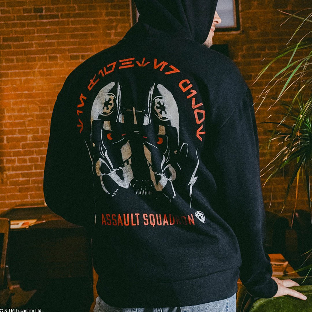 Tie Fighter Vintage Wash Heavyweight Hoodie
