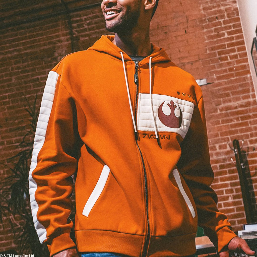 Rebel Pilot Fleece Zip-Up Hoodie
