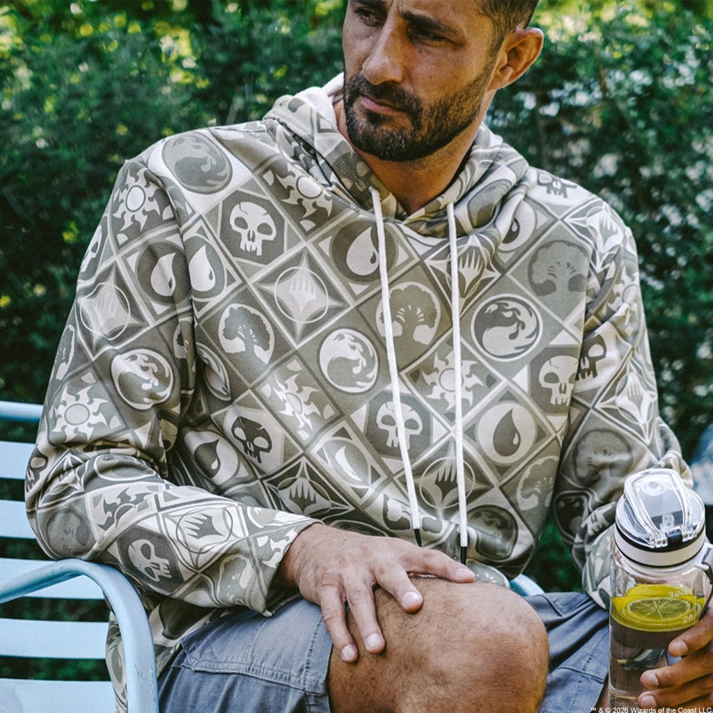 Mana All-Over Print Lightweight Hoodie