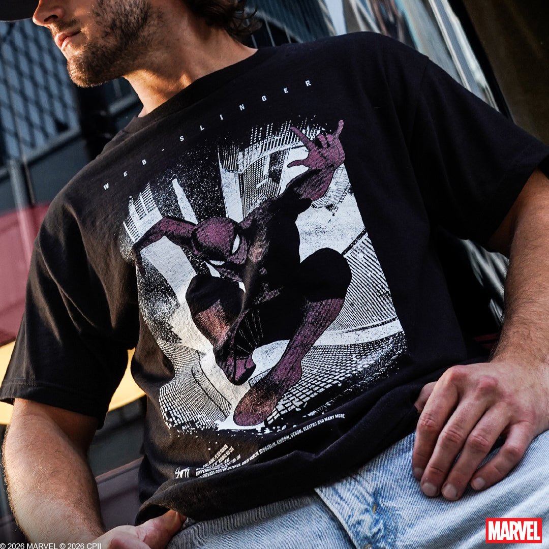 Spider-Man Web Slinger Heavyweight Boxy Tee
