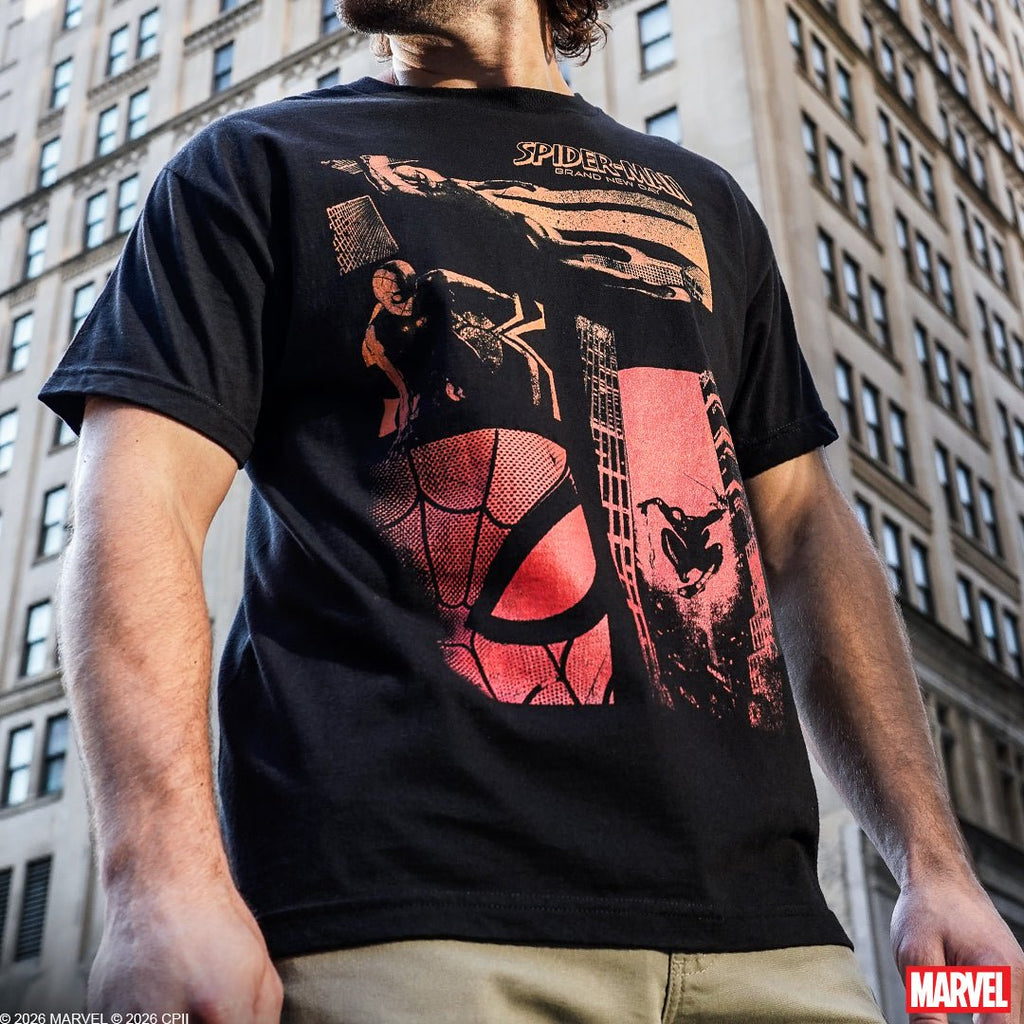 Spider-Man Snapshots Heavyweight Boxy Tee