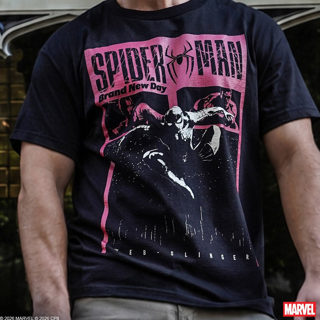 Spider-Man Cover Story Heavyweight Boxy Tee