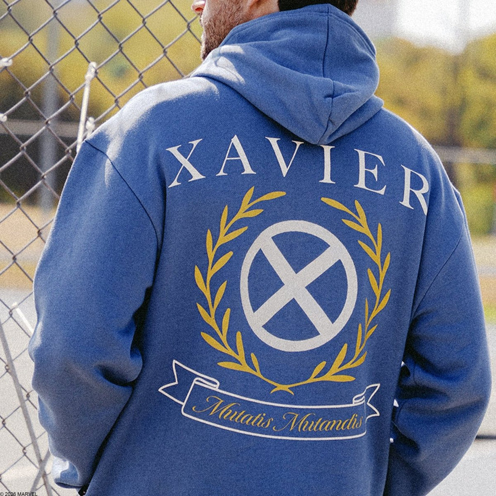 Xavier Athletics Blue Oversized Hoodie
