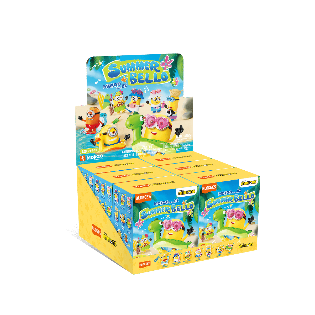Blokees Minions Mokoo Series - 02 Summer Bello