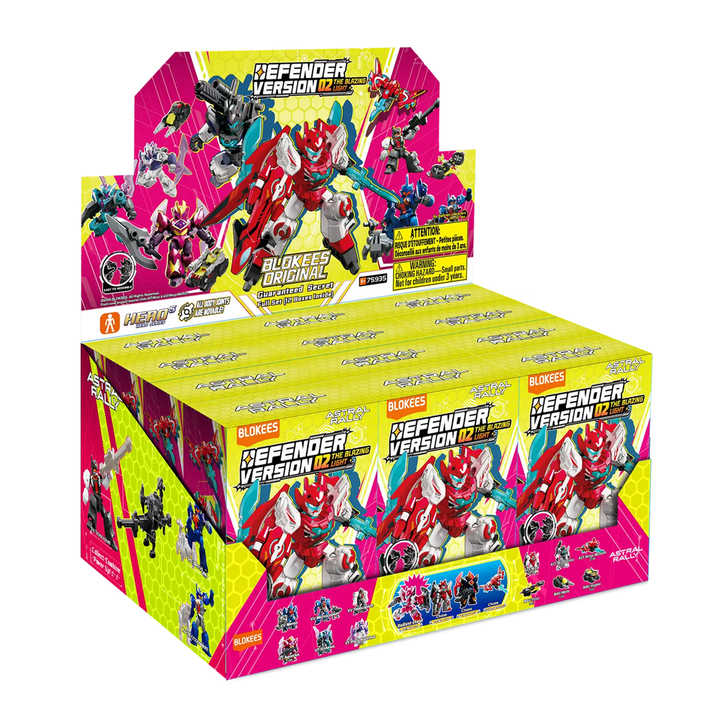 Astral Rally Defender Version 02 The Blazing Light | Blokees