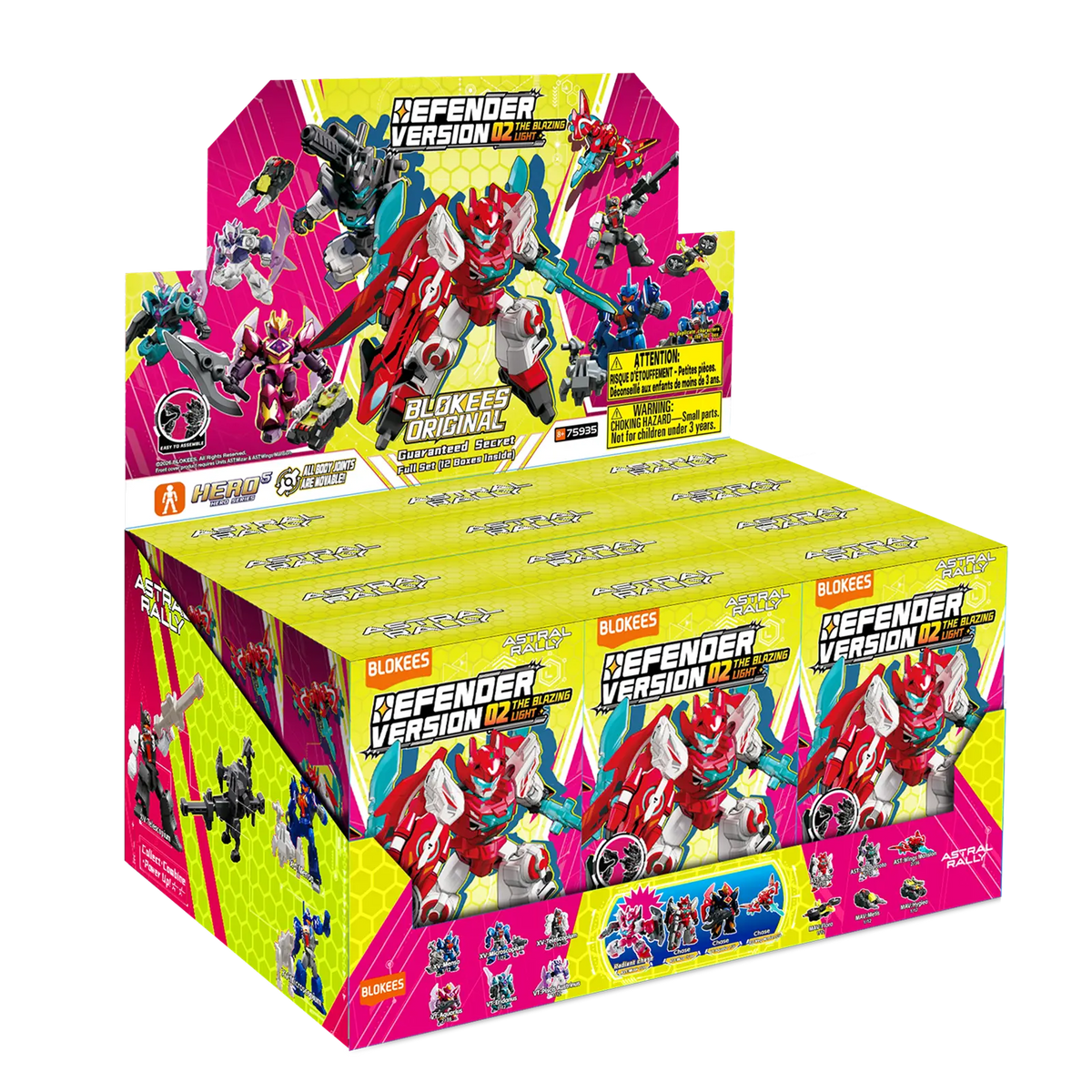 Astral Rally Defender Version 02 The Blazing Light | Blokees
