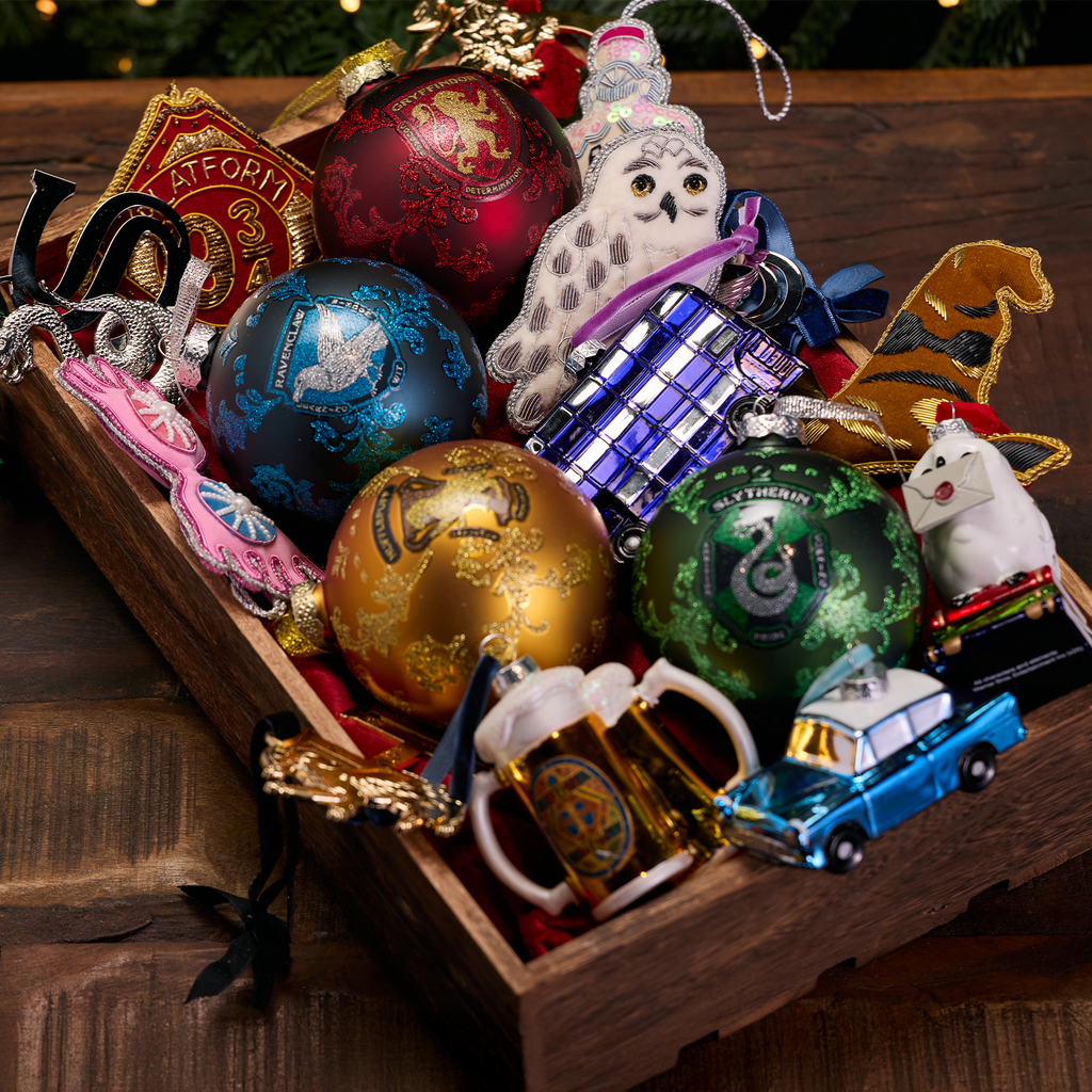 Gryffindor Glitter Ornament