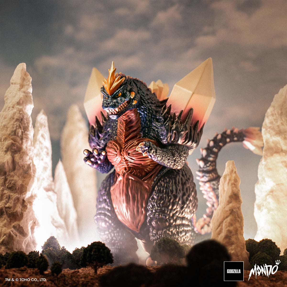 SpaceGodzilla Soft Vinyl - Godzilla vs. Space Godzilla Variant