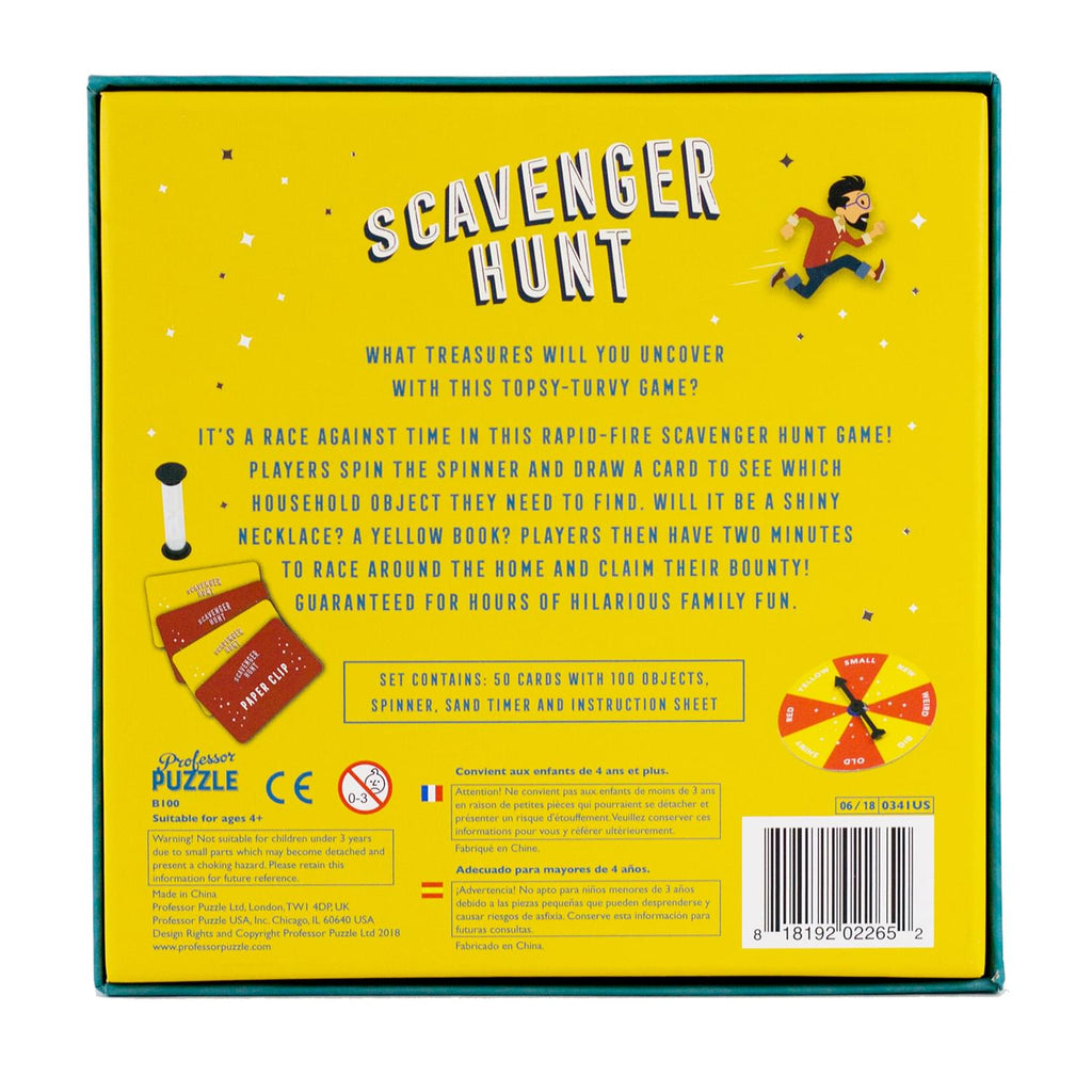 Scavenger Hunt Family Game | 2+ Players