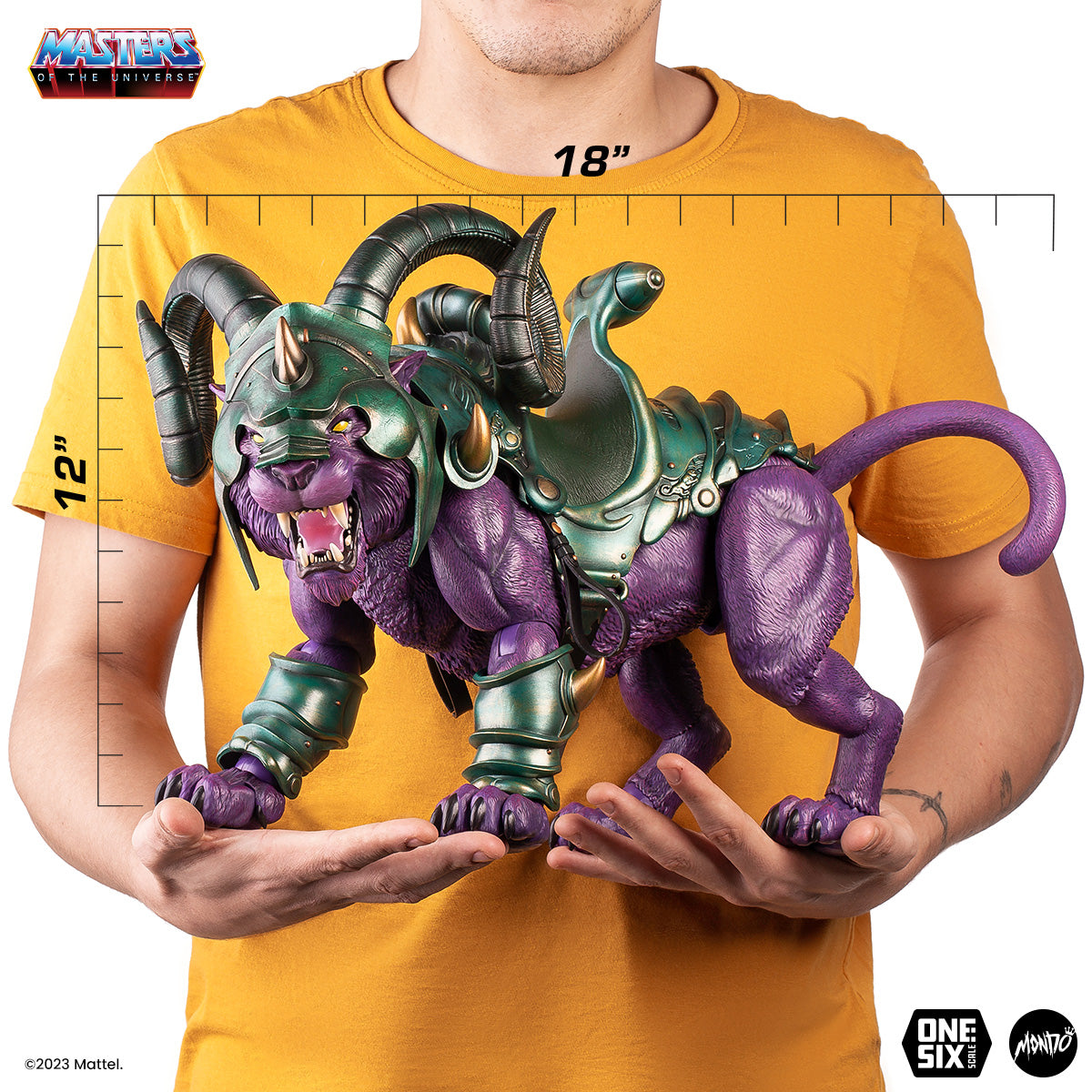 Masters of the Universe: Panthor 1:6 Scale Figure - Timed Edition