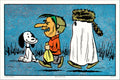 Peanuts Snoopy and Trick Or Treaters Poster