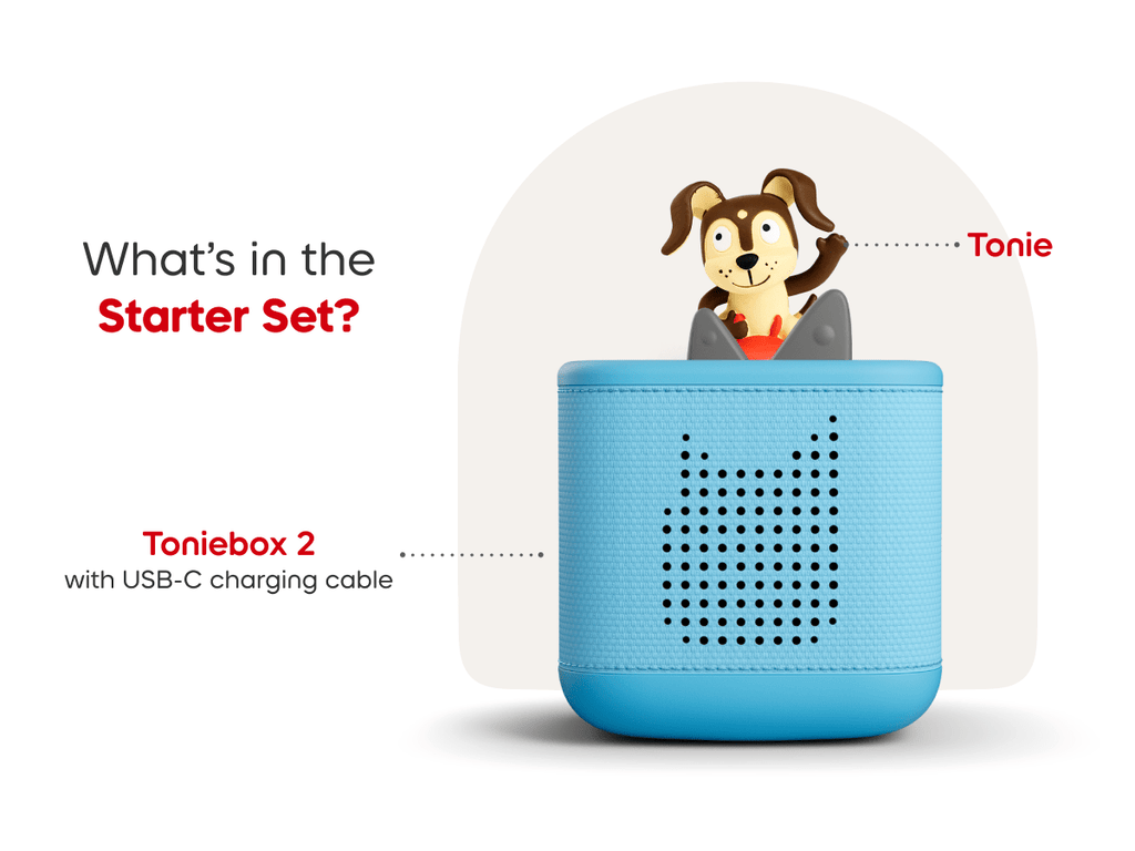 Playtime Puppy Toniebox 2 Starter Set - Sky Blue