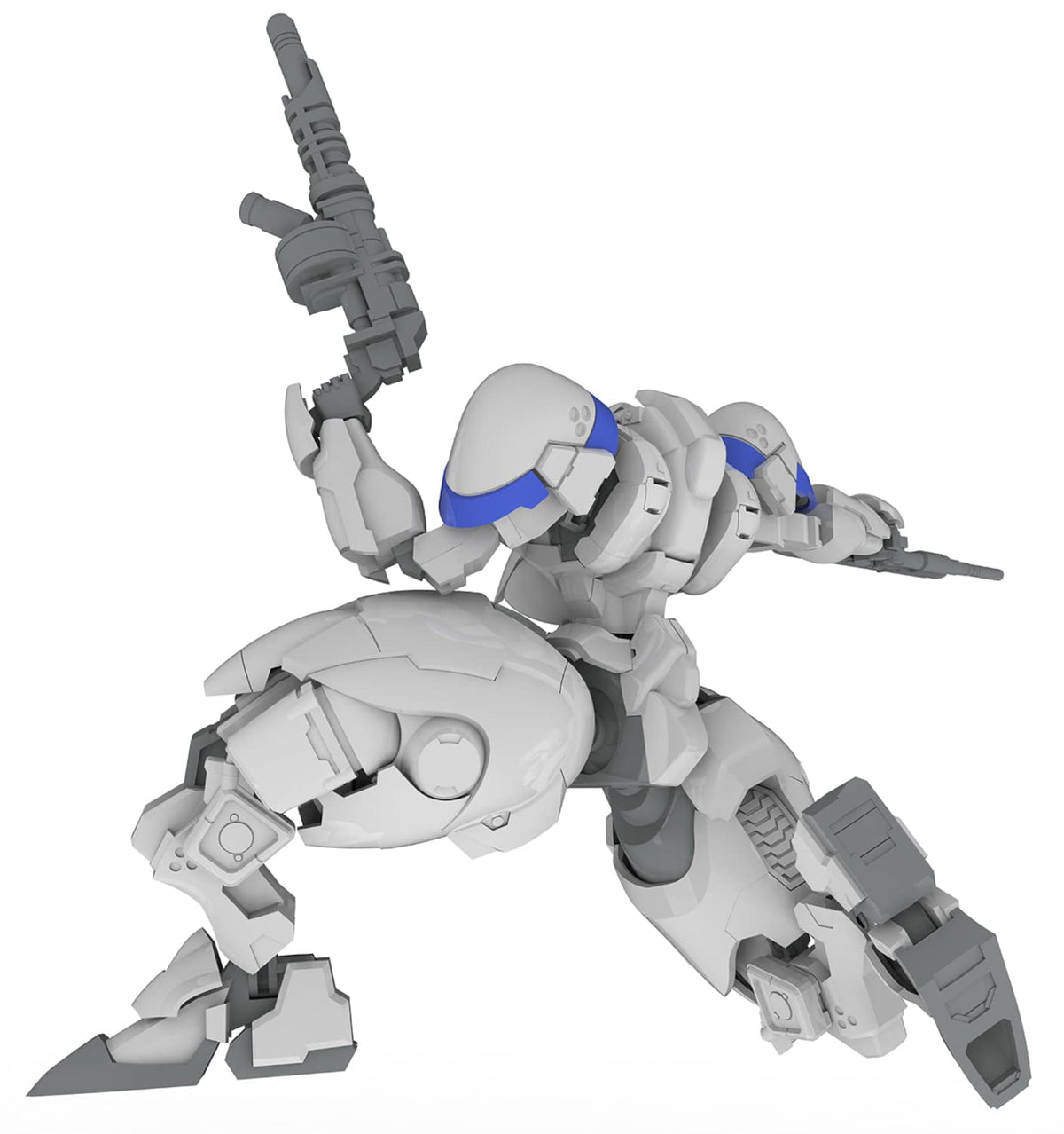 1/48比例 Pm 办公室 A (梅) Powerdolls2 X-4+ 装甲步兵 塑料模型 Pp164 (日本)