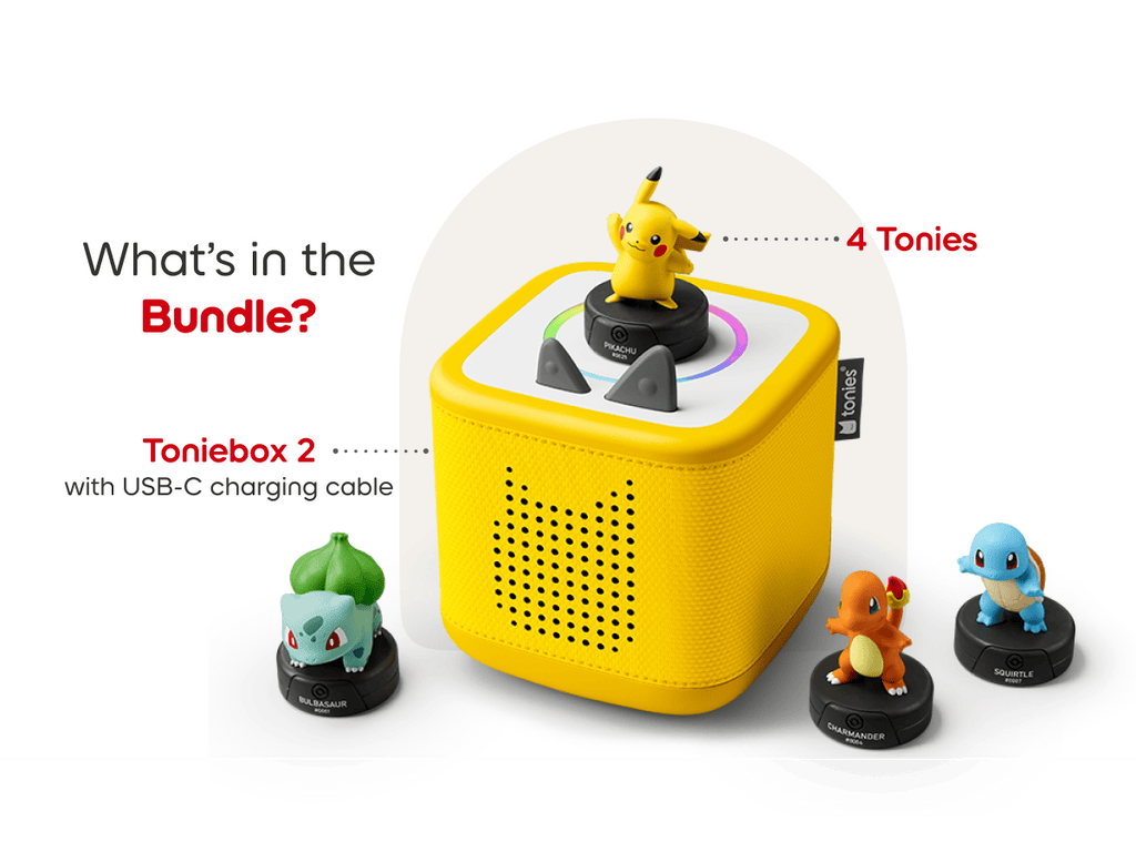 Pokémon Toniebox 2 Set – Lightning Yellow