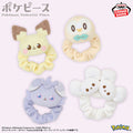 Pokemon PokePiece Plush Band - Pichu, Espurr, Rowlet and Tandemaus Complete Set of 4 Types