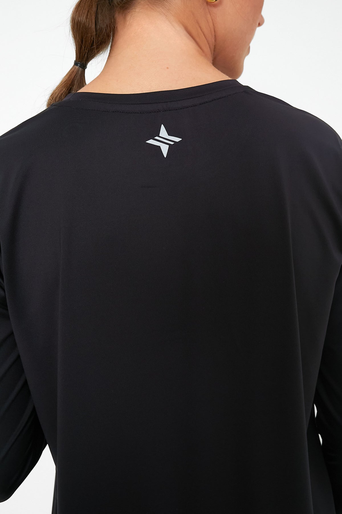 Black Long Sleeve Performance Jersey Ryan Boyfriend Tee