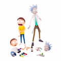 Rick & Morty Figure Set