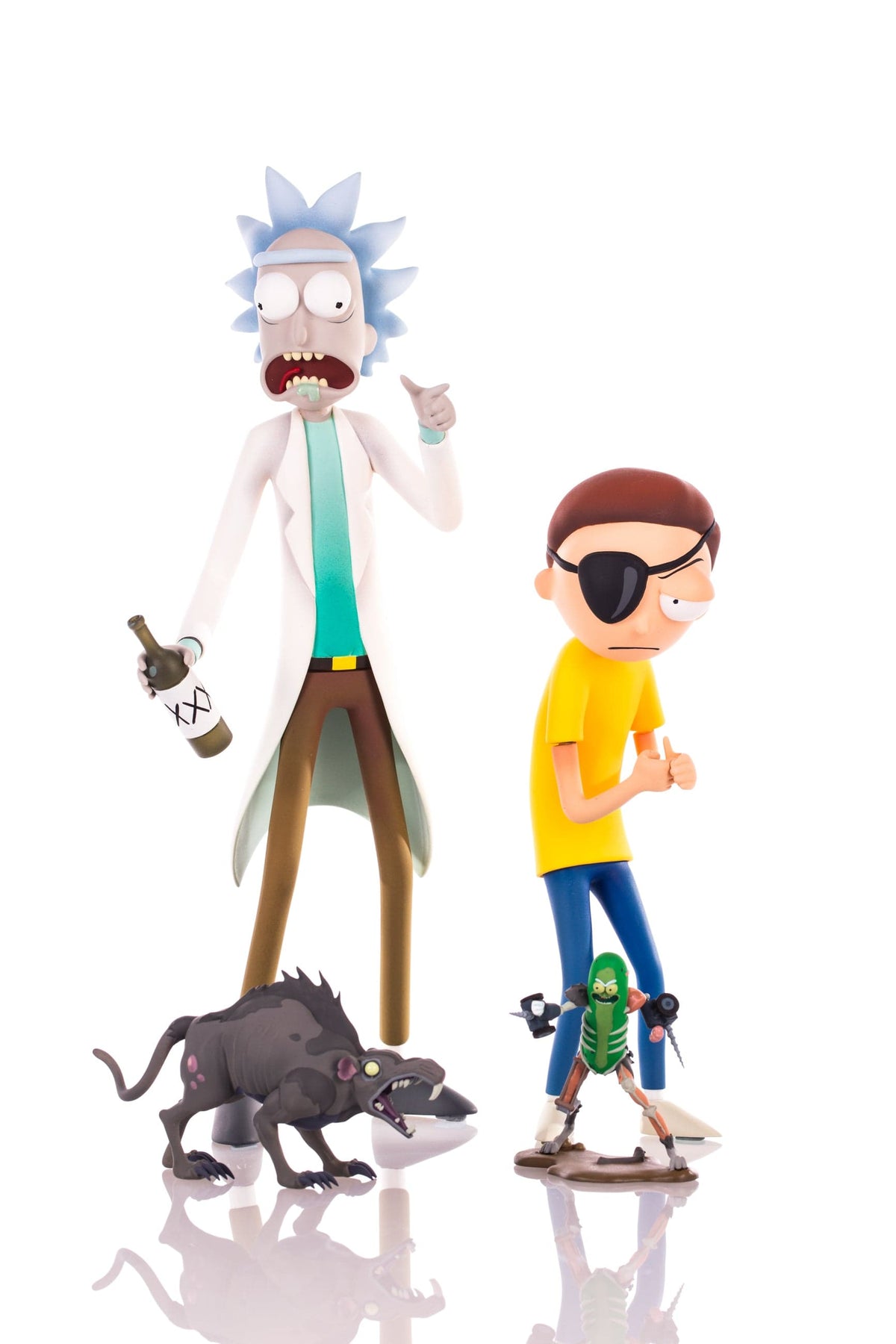 Rick & Morty Exclusive Deluxe Figure Set