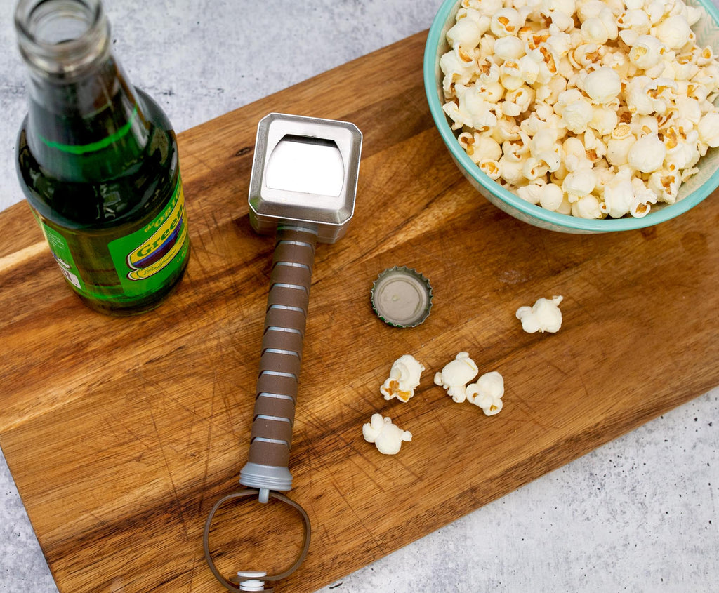 Marvel Mighty Thor Mjolnir Stainless Steel Bottle Opener