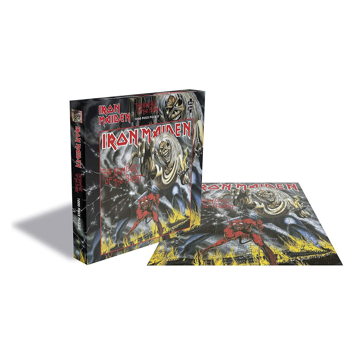Iron Maiden The Number Of The Beast 1000 Piece Jigsaw Puzzle