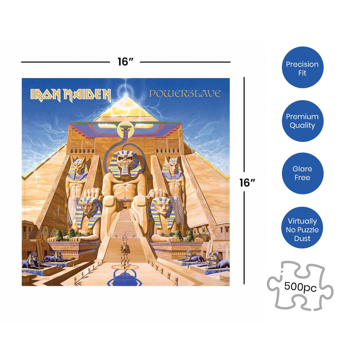 Iron Maiden Powerslave 500 Piece Jigsaw Puzzle