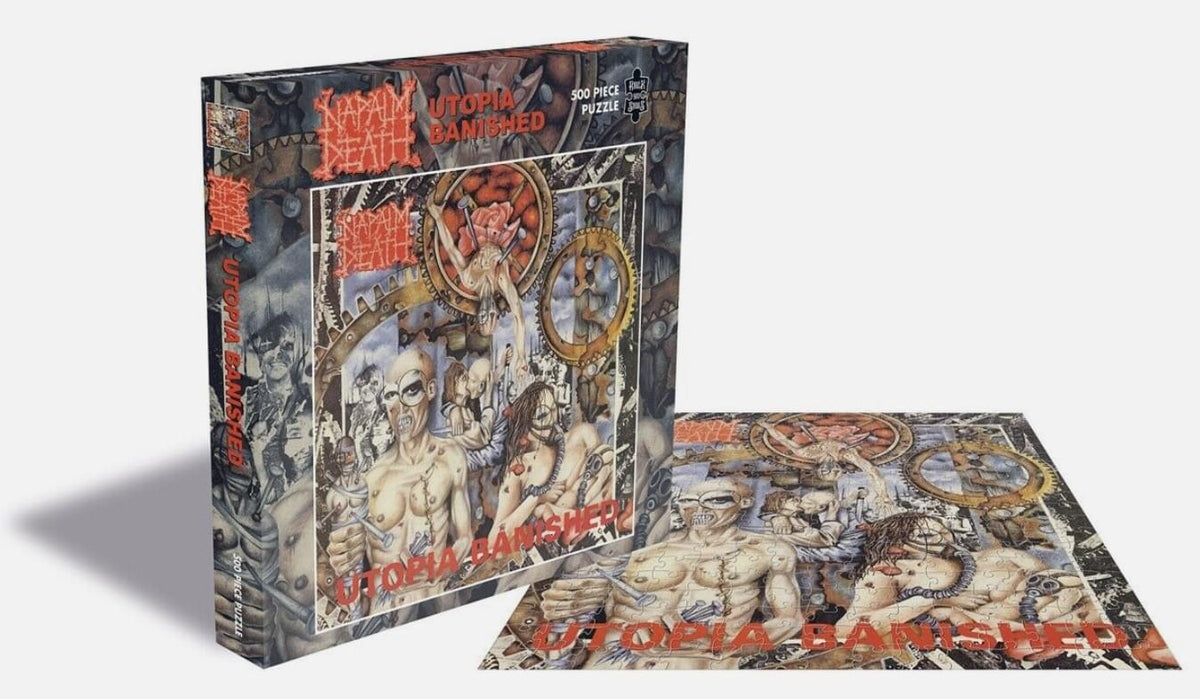 Napalm Death Utopia Banished 500 Piece Jigsaw Puzzle