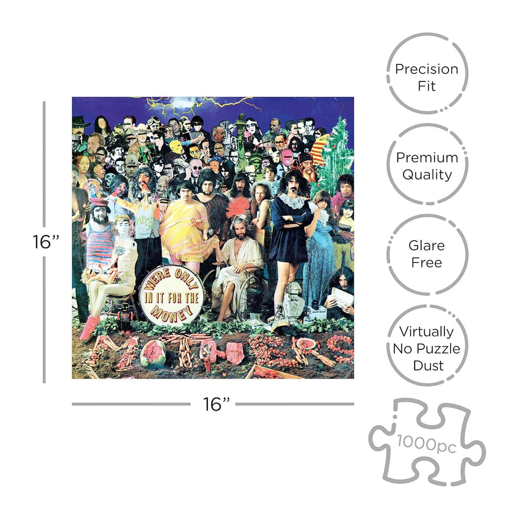Frank Zappa "We're Only In It For The Money" 1000 Piece Jigsaw Puzzle