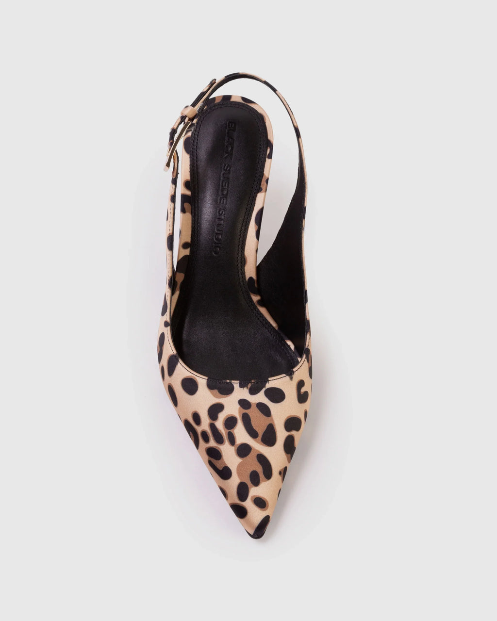 Black Suede Studio Branca Pump