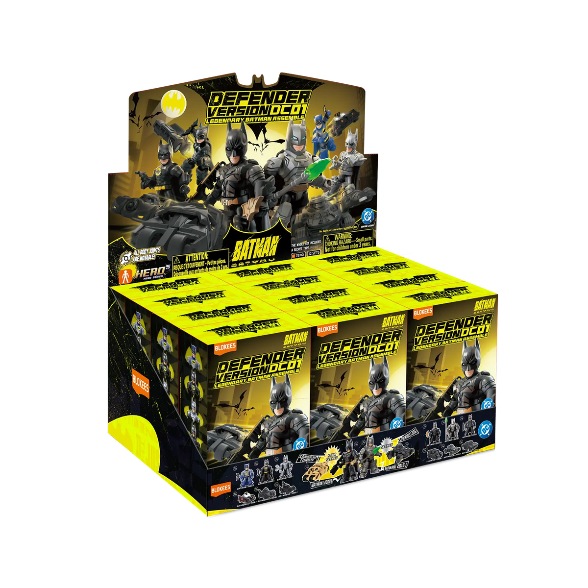 DC Defender Version 01 Legendary Batman Assemble | Blokees