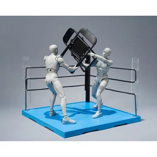 Act Ring Corner Neutral and Folding Chair Set for S.H.Figuarts