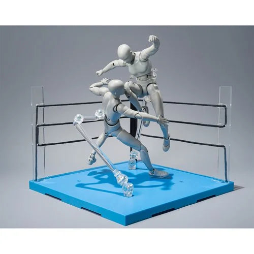 Act Ring Corner Neutral and Folding Chair Set for S.H.Figuarts